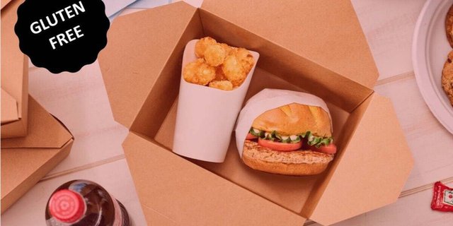 Gluten-Free Chicken Smash® Burger Boxed Lunch