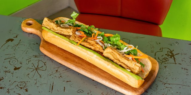 Grilled Tofu Sandwich