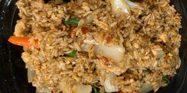 Chicken Ka-Prow Fried Rice w/ Fried Egg
