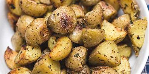 Vegan Roasted Gold Potatoes