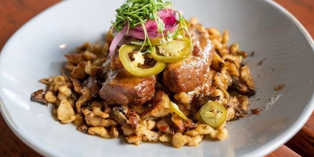 IPA Braised Pork & Spätzle