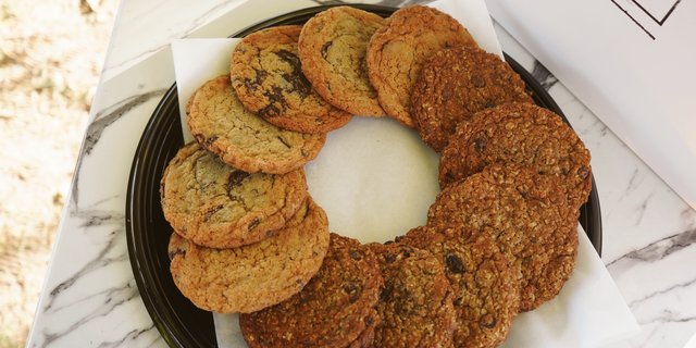 Tray of Cookies