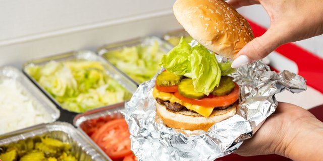 Regular Burger Trio + Fries