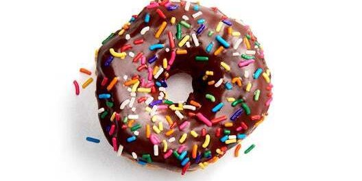 Chocolate Iced w/ Sprinkles Donut