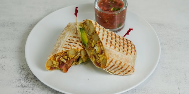 Hideout Breakfast Burrito
