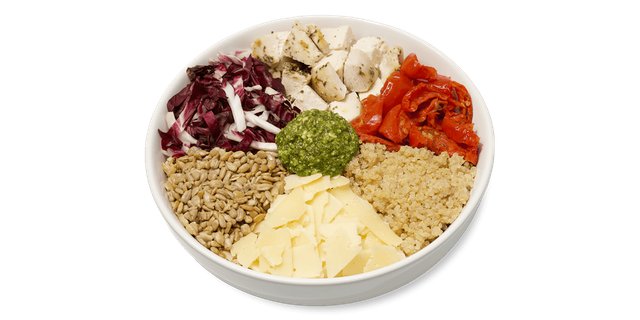 Pesto Italiano Grain Bowl