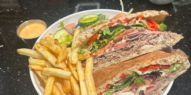 Loaded Beef Sandwich