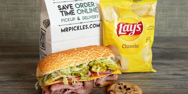 Whole Sandwich & Chips My Deli Bagged Lunch