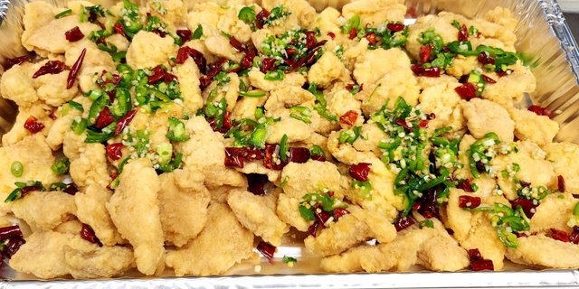 Cod Fillet w/ Salt & Chili Pepper Tray