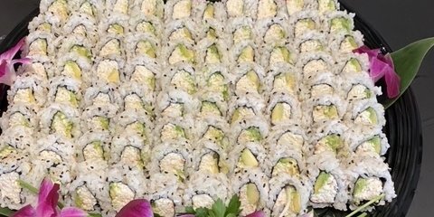 80-Piece California Roll Platter
