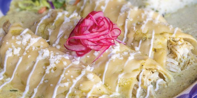 Chicken Enchiladas