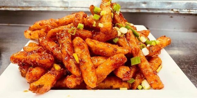 Honey Chili Potato