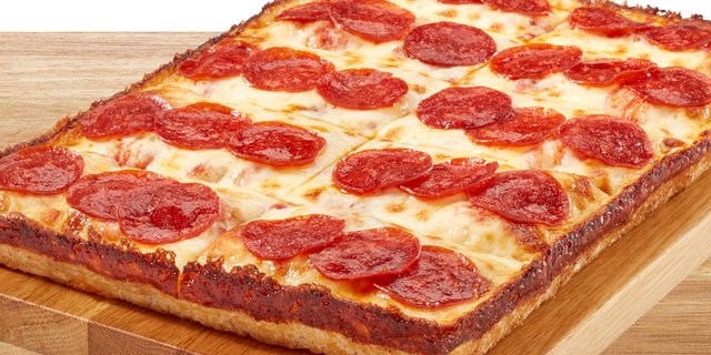 One-Topping Square Pizza