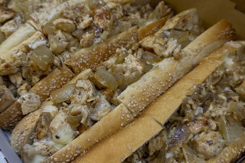 Chicken Philly Sandwich Tray