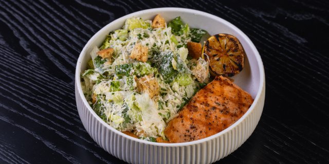 Salmon Caesar Salad