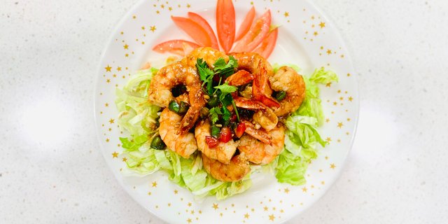 Garlic Prawns