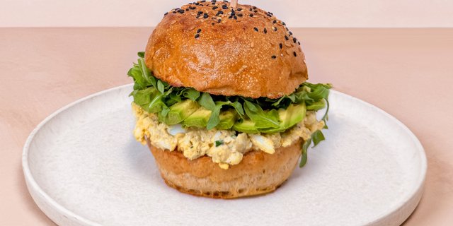 Egg Salad Breakfast Sando