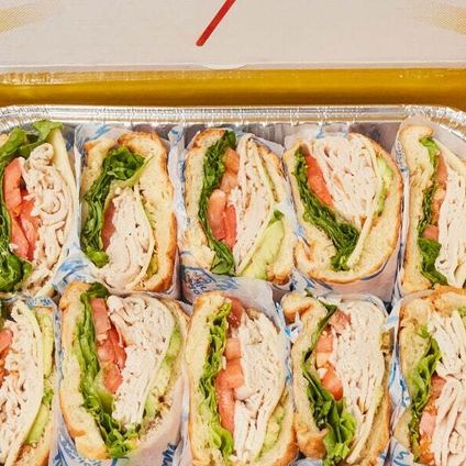 Turkey Croissant Sandwich Tray