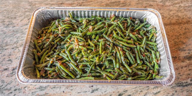 Pan-Fried String Beans