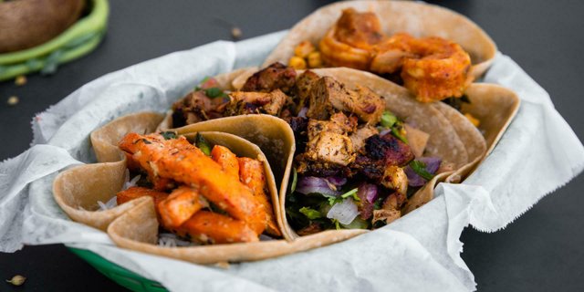 Lamb Curry Tacos