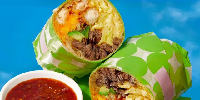 Carne Asada Breakfast Burrito