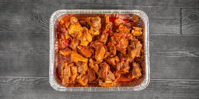 Spicy Goat Stew Tray