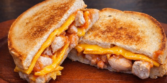 Chicken Fire Melt Sandwich