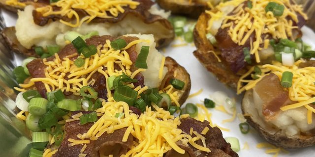 Twice Baked Potatoes Appetizer