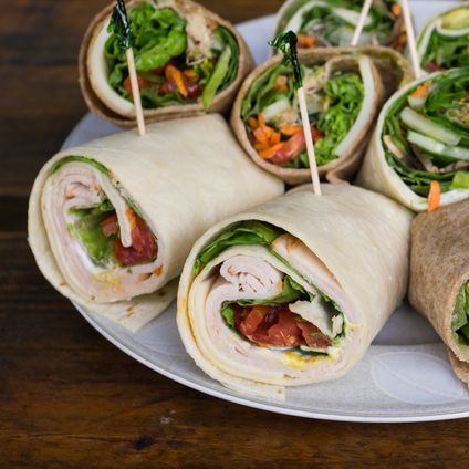 Create Your Own Rolled Sandwich Platter