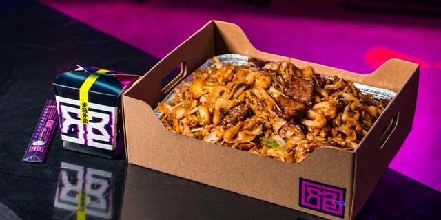 Vegetarian Chow Fun Tray