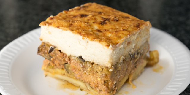 Moussaka Tray