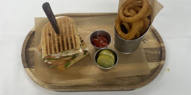 Chicken Caprese Panini
