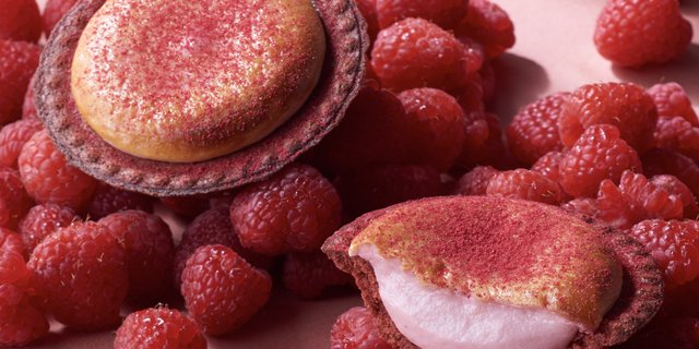 Raspberry Cheese Tart
