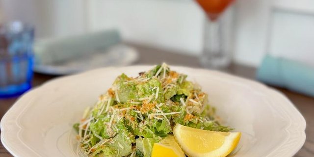 Individual Tofu Caesar Salad