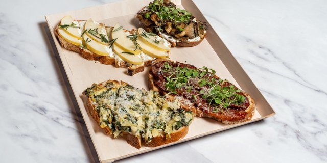 4-Piece Tartine Sampler