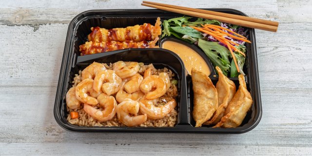 Shrimp Bento Box