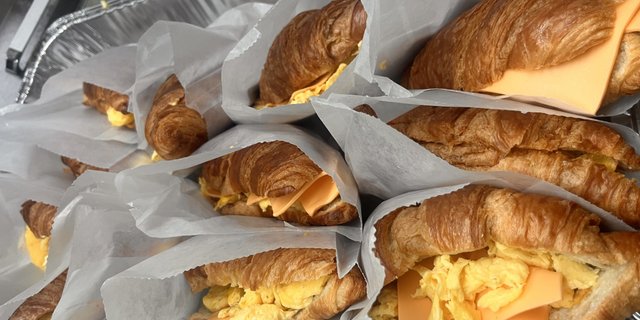 Egg & Cheese Croissant Sandwich