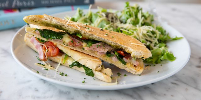 Pesto Ham & Gruyere Panini