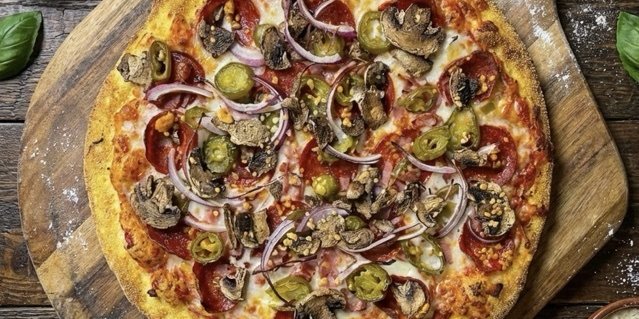 Za'atar Halal Gourmet Pizza