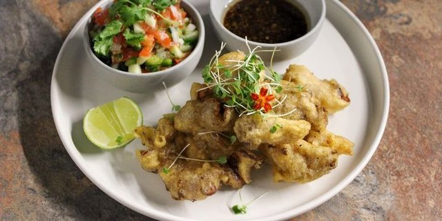 Fried Oyster Mushrooms