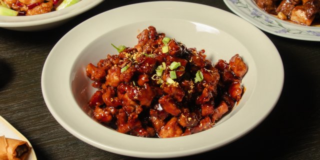 Sweet & Sour Pork Platter