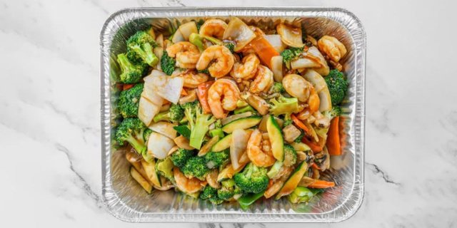 Shrimp w/ Mixed Vegetables