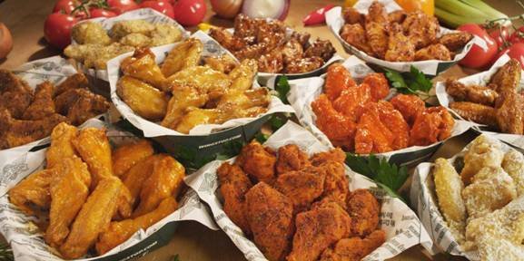 1/2 and 1/2 Wings