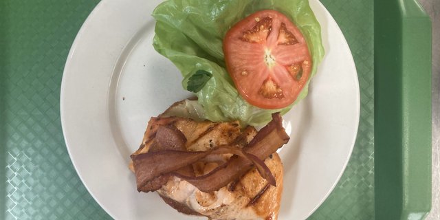 Salmon BLT Sandwich