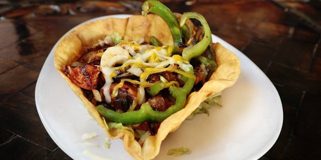 Chicken Fajita Salad