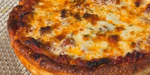 Veggie Deep-Dish Pizza