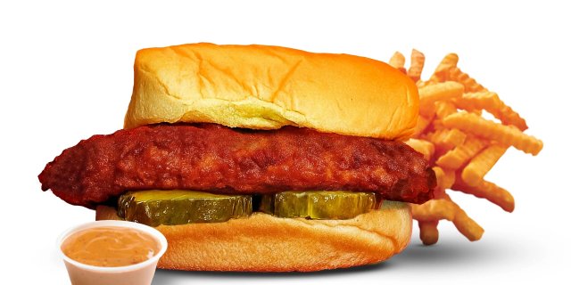 Non-Spicy Chicken Sandwich W/ Fries