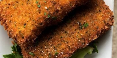 Golden Fried Mozzarella