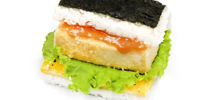 Fried Tofu Onigiri