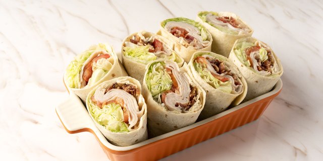 Turkey Club Wraps